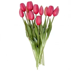 Tulipan gaveæske, 40cm, 12 stk/æske, kunstige blomster