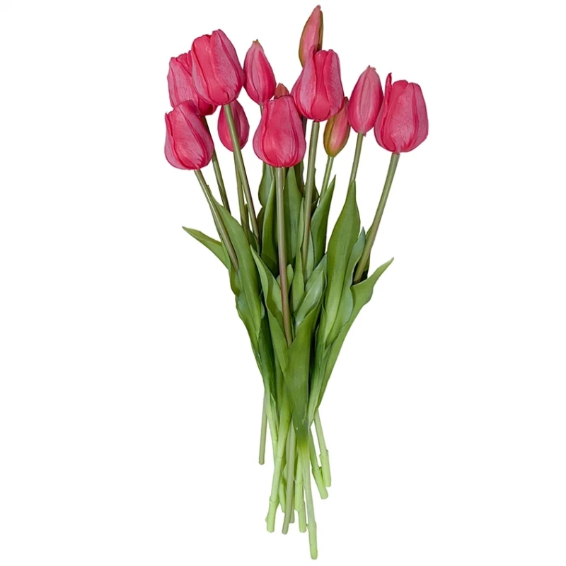 Tulipan gaveæske, 46cm, 12 stk/æske, kunstige blomster