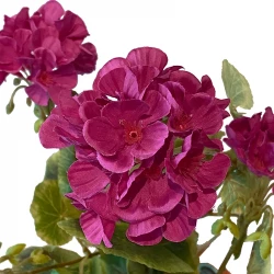 Pelargonie, geranium, UV, 38cm, kunstig blomst