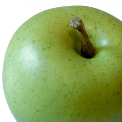 Æble, Grøn, 5cm, kunstig frugt
