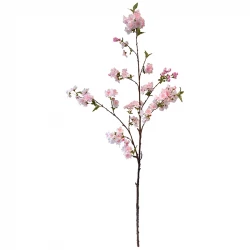Blomstergren, lyserød, 110cm, kunstige grene
