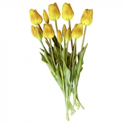 Tulipan gaveæske, 46cm, 12 stk/æske, kunstige blomster