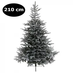 Grandis tilsneet grantræ, 210cm, brandh. EN71, kunstigt juletræ