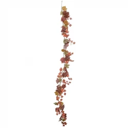 Vindrueranke, efterårsfarver, 195cm, kunstig plante