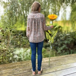 Kæmpe solsikke, 134 cm, kunstig blomst