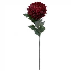 Krysantemum, Chrysanthemum, 75cm, kunstig blomst