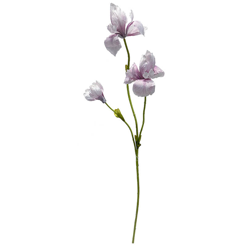 Iris, 103cm, lilla, kunstig blomstergren