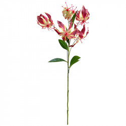 Klatrelilje Gloriosa, 90cm, kunstig blomst