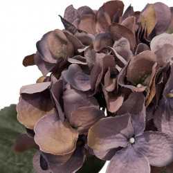 Hortensia, 48cm, lilla, kunstig blomst