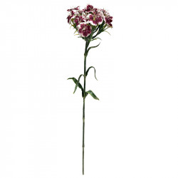 Nellike, 55cm, lilla, kunstig blomst