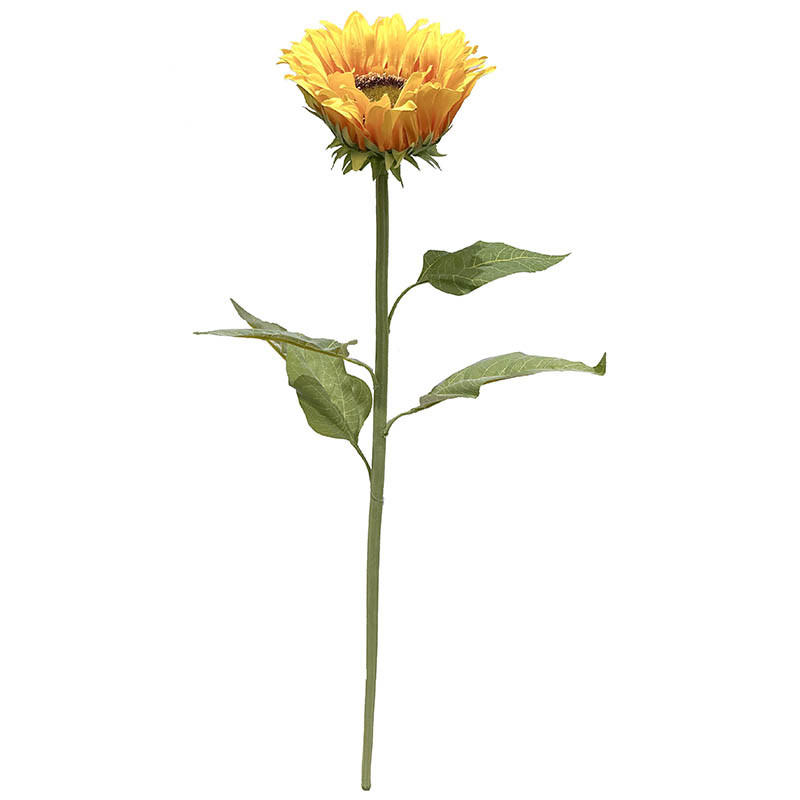 Solsikke, 77cm, kunstig blomst