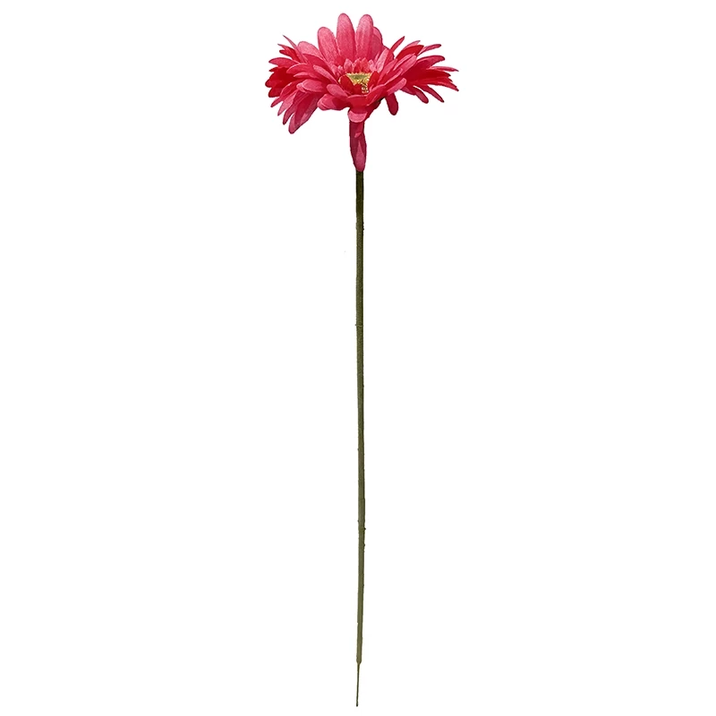 Gerbera, fuchsia, 50cm, kunstig blomst