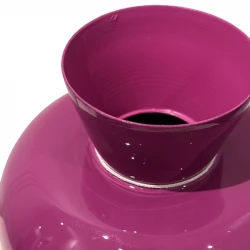 Vase i jern, 33cm, fuchsia