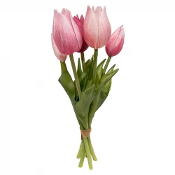 Tulipanbuket, 25cm, kunstig blomst