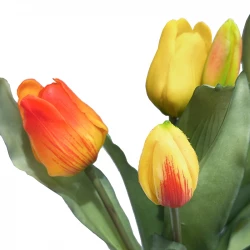 Tulipanbuket, 31cm, kunstig blomst