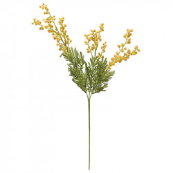 Mimosa, sølvakacie, 68cm, gul, kunstig blomst