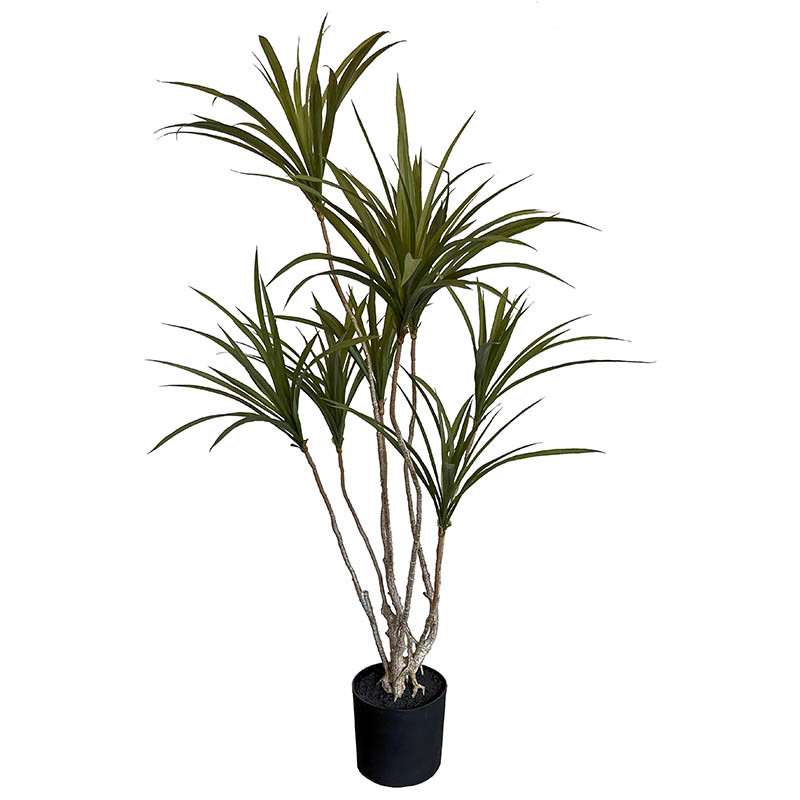 Dracaena i potte, 120cm, kunstig plante