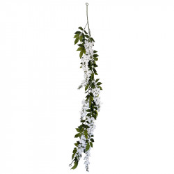 Wisteria ranke, blåregn, 156cm, kunstig blomst