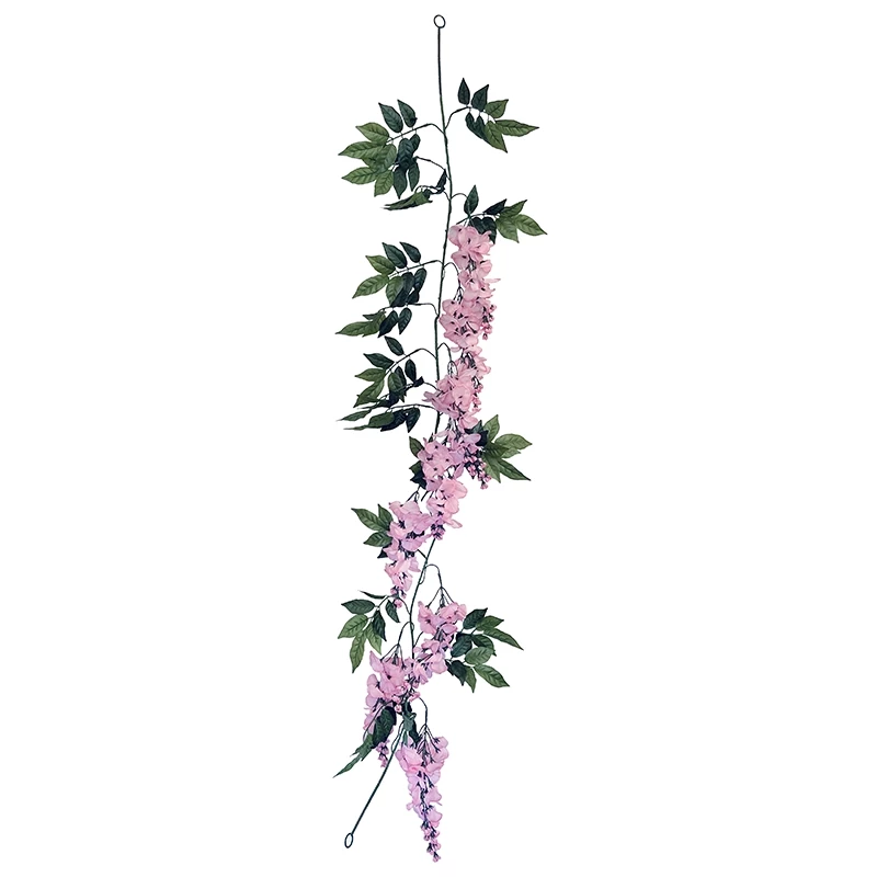 Wisteria ranke, blåregn, 156cm, kunstig blomst