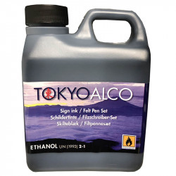Skilteblæk (Tokyo Alco), Vandfaste og lugtfri, alkoholbaseret