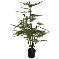 Ormbunke i kruka, 119cm, Konstgjord Växt