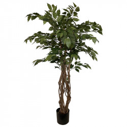 Benjaminfikus i kruka, 140 cm, konstgjord växt