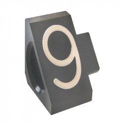 "Prisindex, Compact Midi ""9"", Grå"
