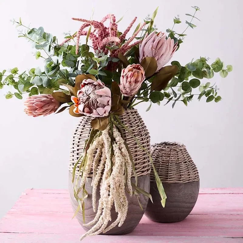 Buy Amaranthus stilk, hvid, 105cm, kunstige gren