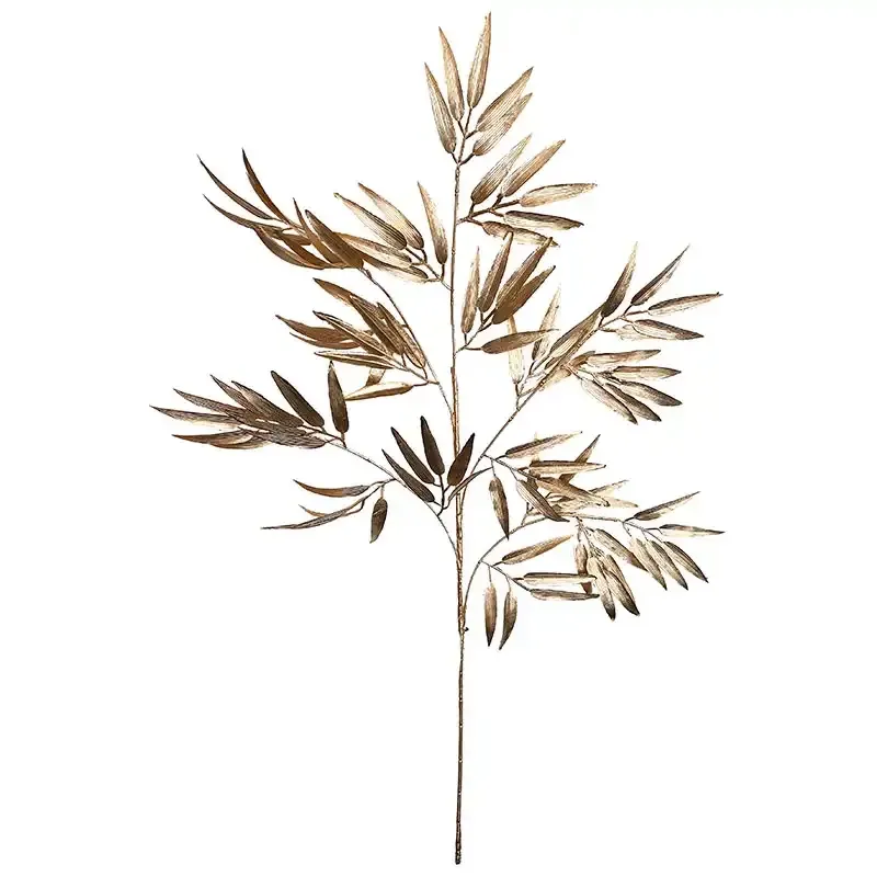 Buy Bambus blad, guld, 98cm, kunstig blad