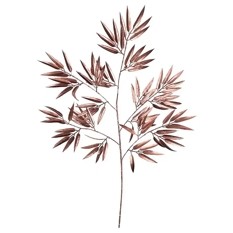 Buy Bambus gren, rosen guld, 98cm, kunstig blad