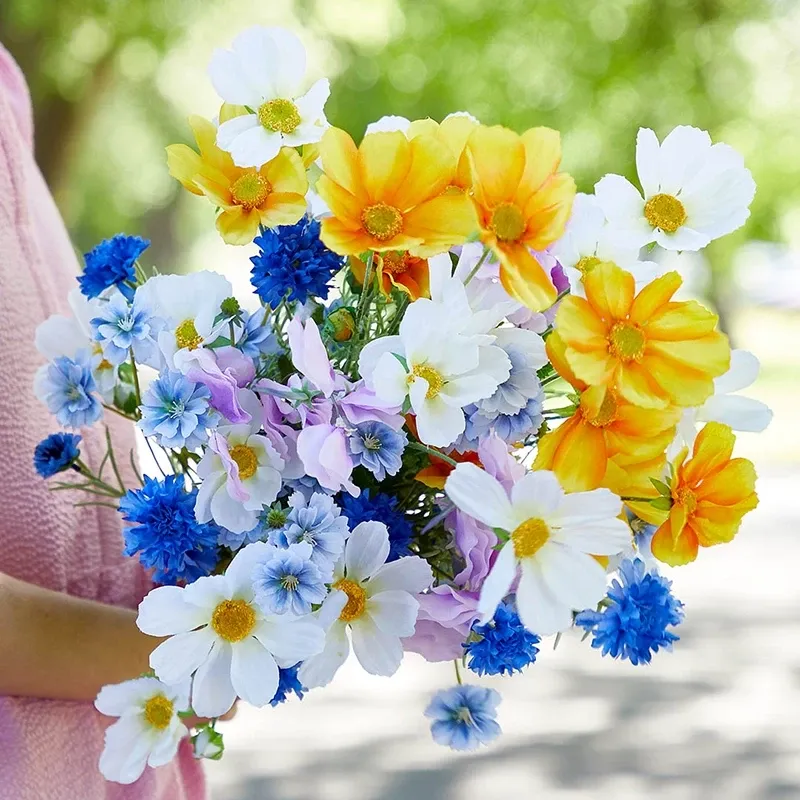 Buy Blåklint på stjälk, 86cm, konstgjord blomma