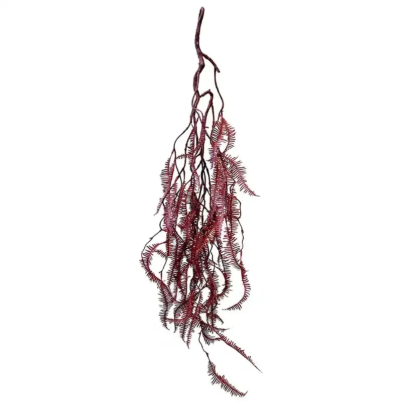 Buy Bregne hængeplante, rød, 99cm. kunstig plante