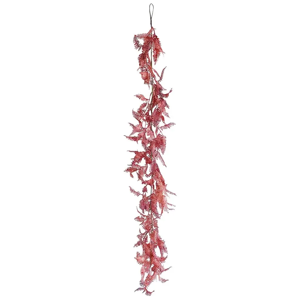 Buy Bregneranke, mørk rosa, 90cm, kunstig plante
