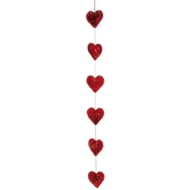 Buy Hjerte guirlande, 150cm