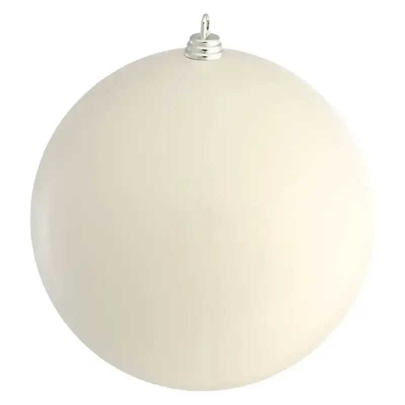 Buy Julekugle, Ø14cm, hvid glitter