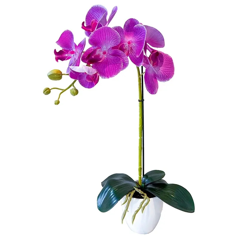 Buy Orkide i potte, kunstig blomst