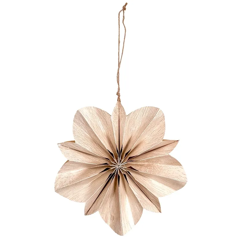 Buy Papirblomst, brun, Ø20cm. kunstig blomst