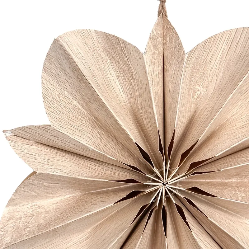 Buy Papirblomst, brun, Ø20cm. kunstig blomst