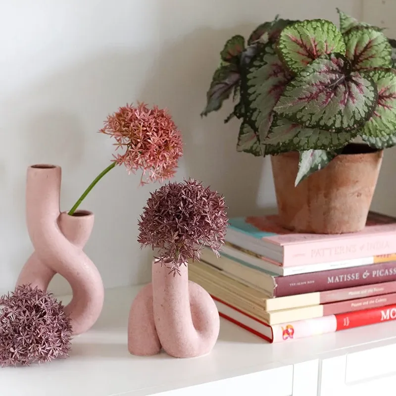 Buy Prydløg, 62cm, lyserød, allium, kunstig blomst