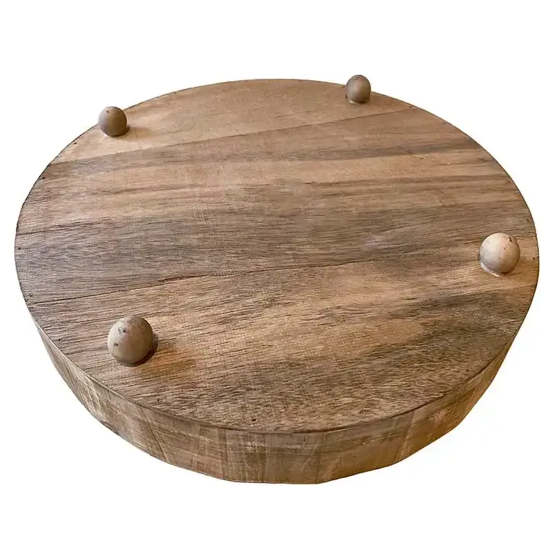 Buy Rundt træfad med ben, Ø38cm