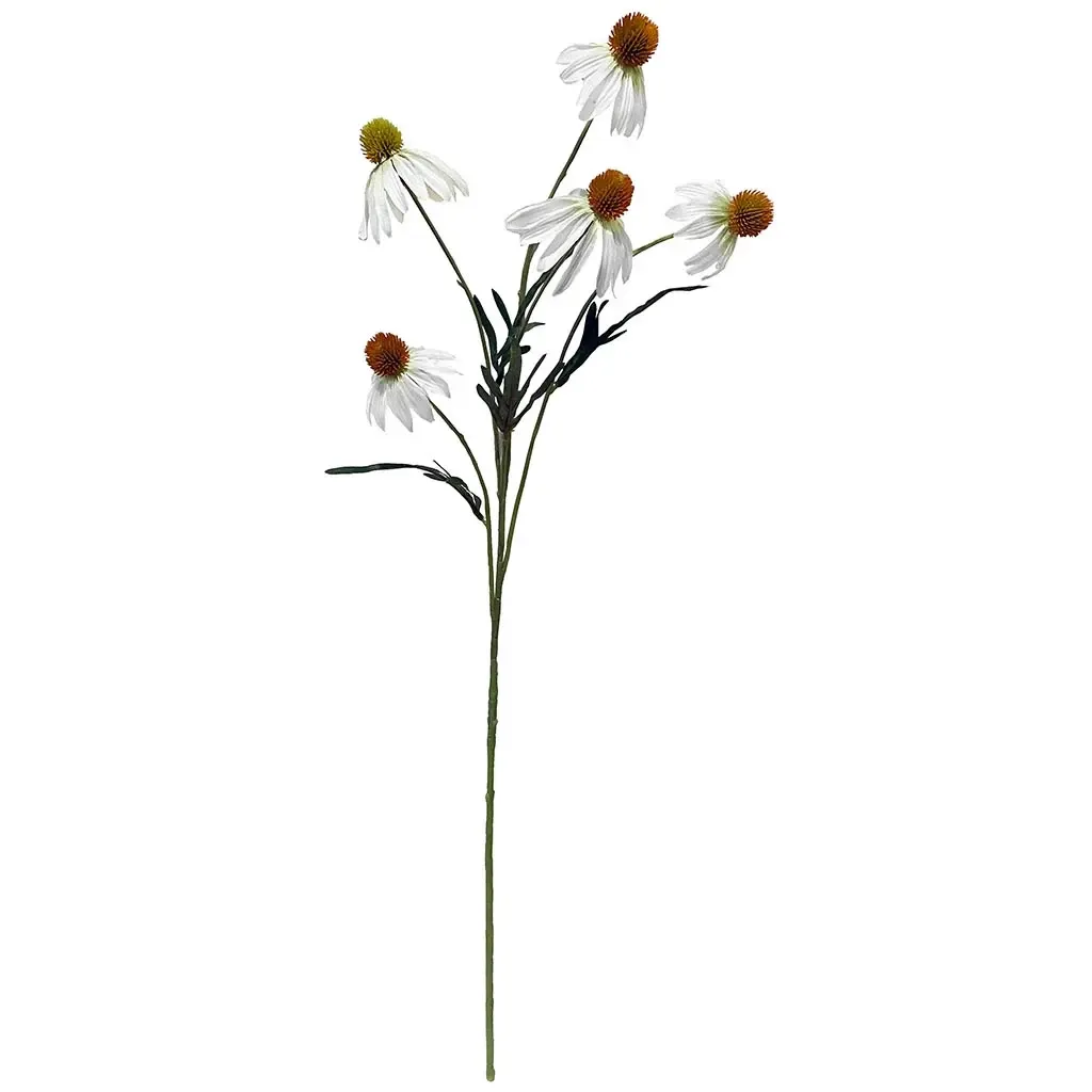 Buy Solhat, creme, 90cm, Rudbeckia, kunstig blomst