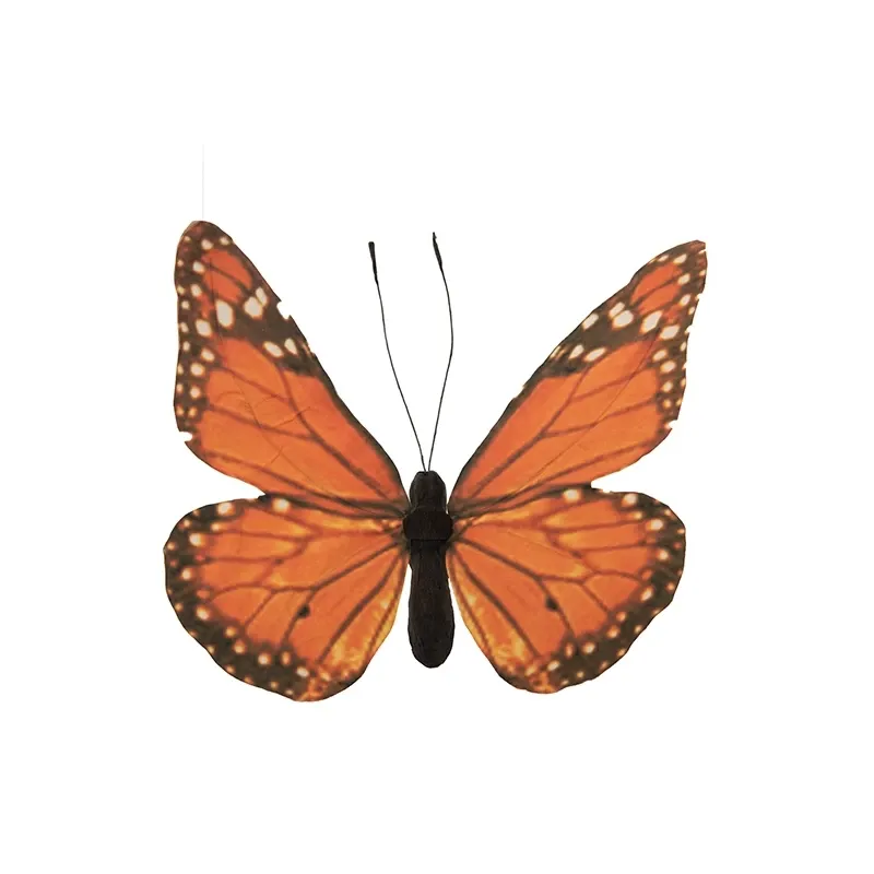 Buy Sommerfugl, orange. kunstige sommerfugle