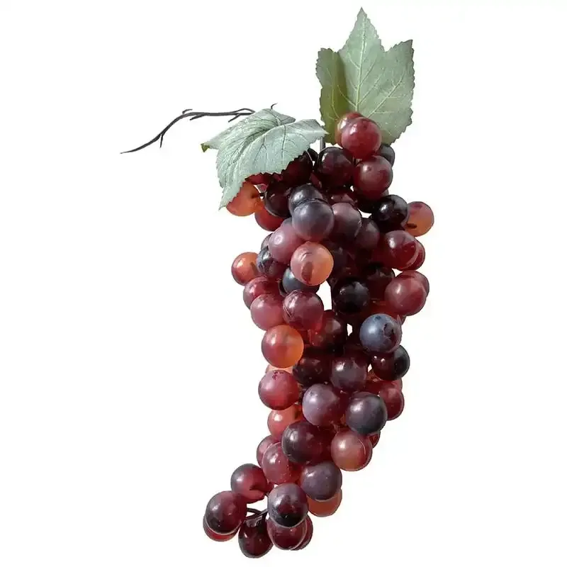 Buy Vindrueklase, 90stk, 25cm, rød, kunstig frugt