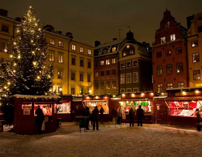 Julemarked i Stockholm