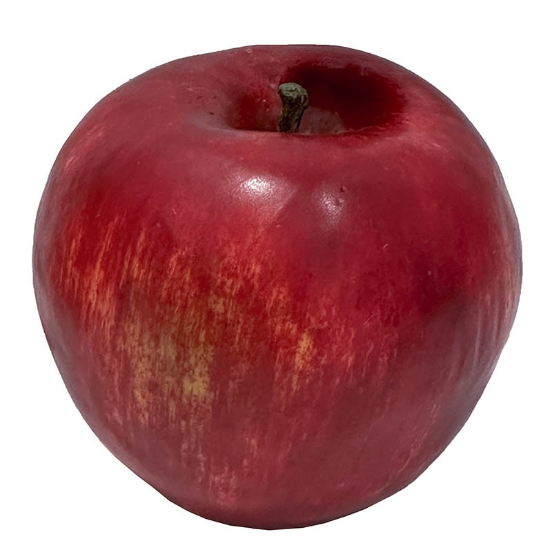 Jätteäpple, rött, Ø9cm, konstgjord mat I Köp