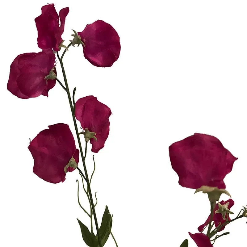 Køb Ærteblomst, 70cm pink, kunstig blomst hos Brondsholm.dk