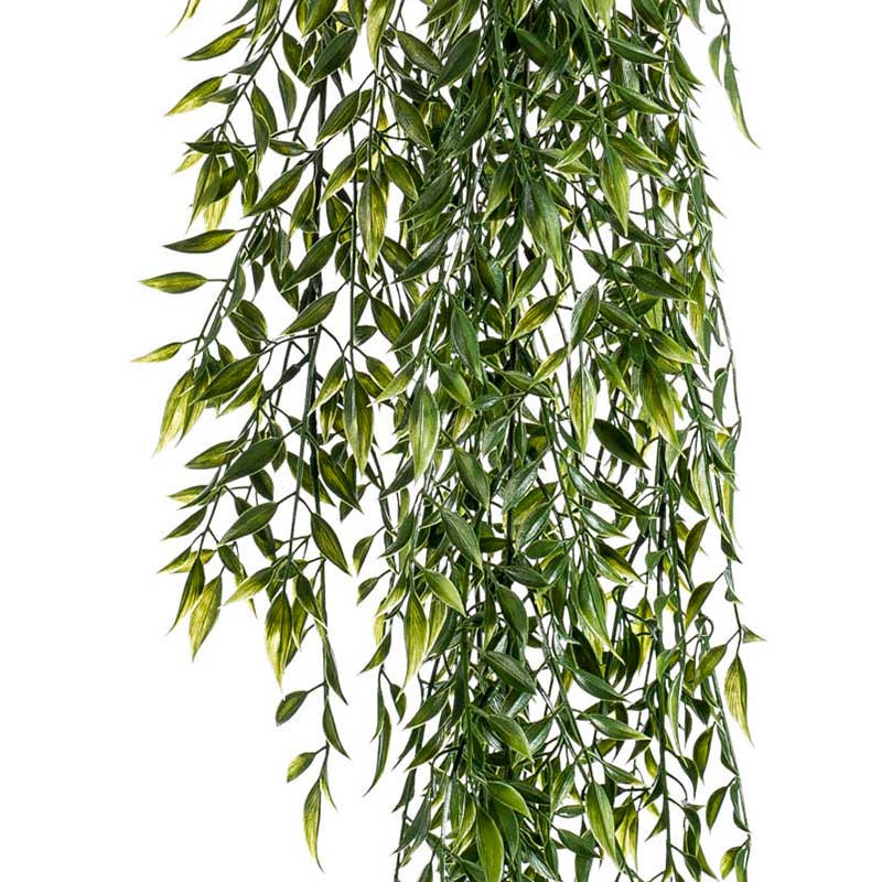Køb Bambus hænger, 80cm, UV, kunstig plante hos Brondsholm.dk