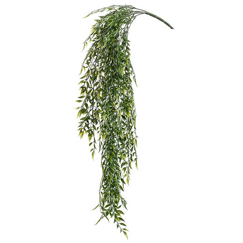 Køb Bambus hænger, 80cm, UV, kunstig plante hos Brondsholm.dk