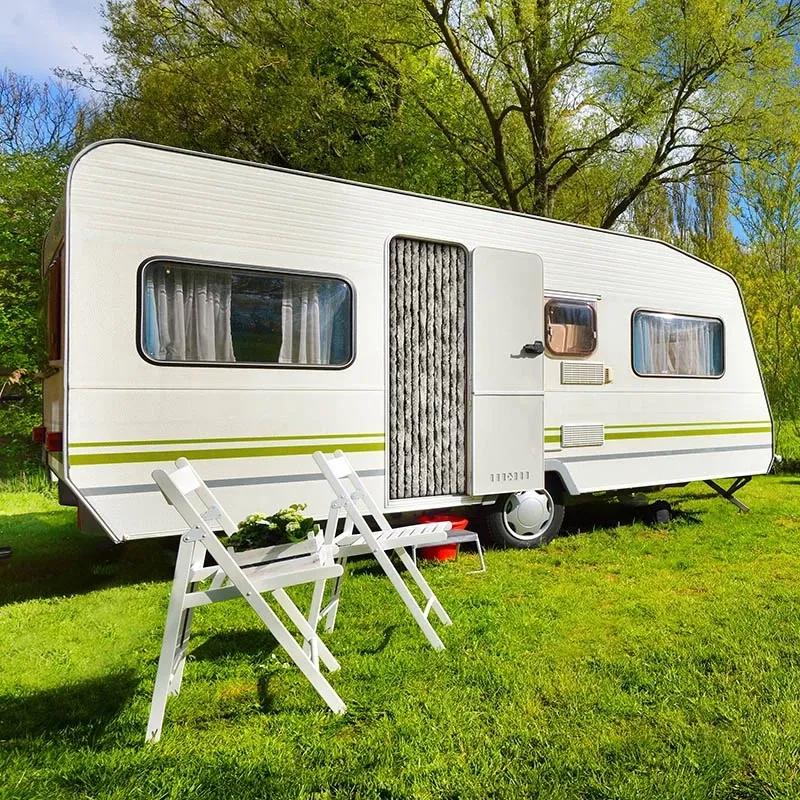 Køb Camping trådgardin, 56*180cm, Chenille hos Brondsholm.dk