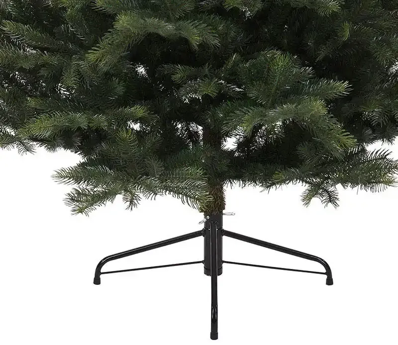 Køb Grandis grantræ med metalfod, 240cm, kunstig gran hos Brondsholm.dk